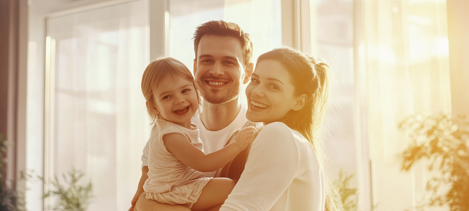 family enjoying their geothermal hvac system